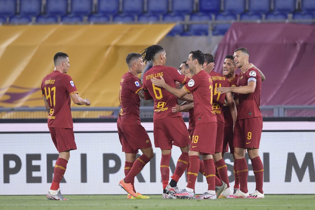 squadra Roma vs Sampdoria - Serie A TIM 2019/2020