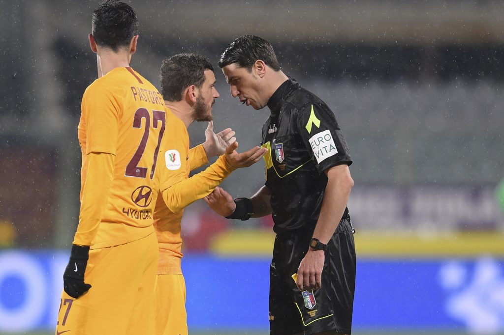 manganiello Fiorentina vs Roma - Coppa Italia 2018/2019
