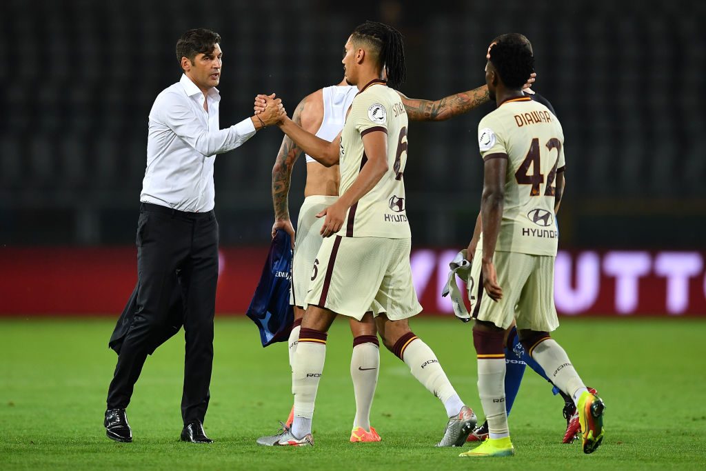 fonseca smalling Torino FC v AS Roma - Serie A