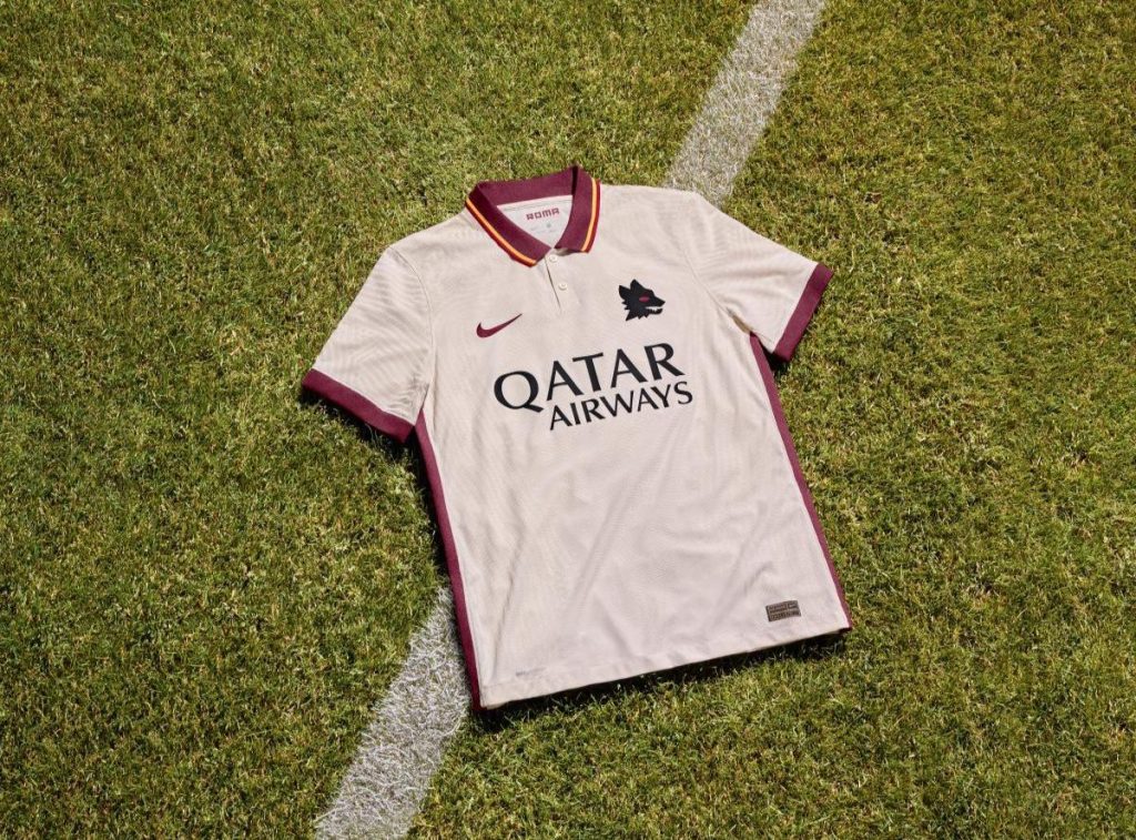 maglia bianca roma away kit trasferta 2020 2021