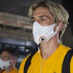 AS Roma, partenza per la trasferta di Napoli