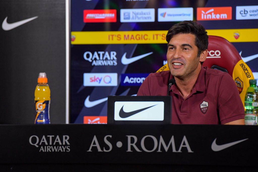 AS Roma, la conferenza stampa di Paulo FonsecaAS Roma, la conferenza stampa di Paulo Fonseca