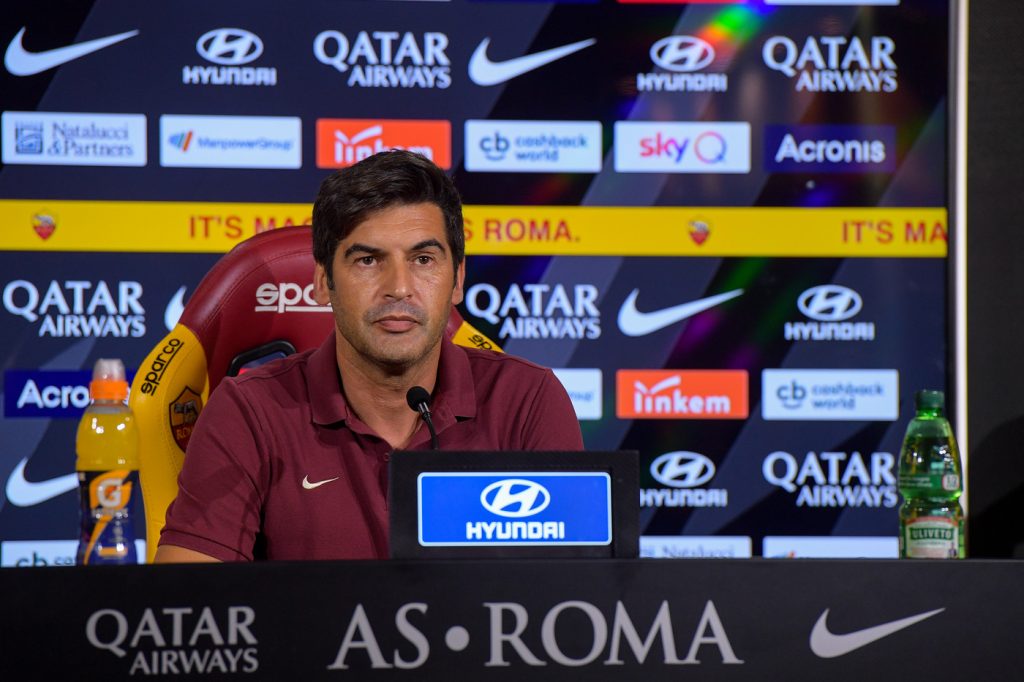AS Roma, la conferenza stampa di Paulo FonsecaAS Roma, la conferenza stampa di Paulo Fonseca