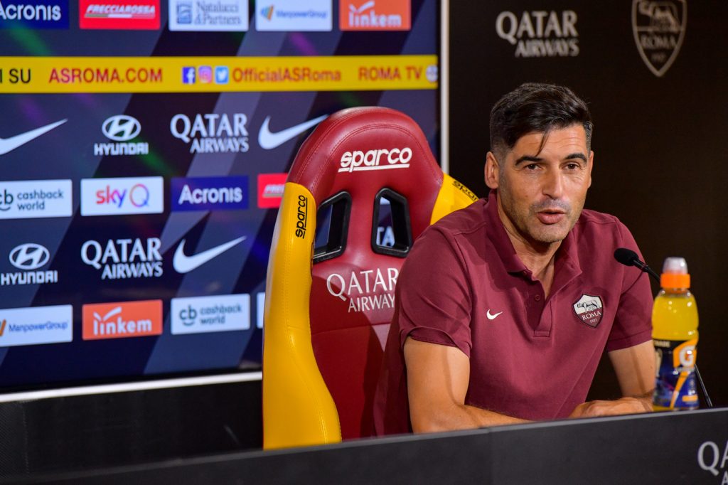 AS Roma, conferenza stampa di presentazione del match Brescia-Roma