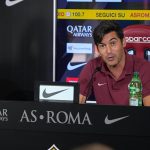 AS Roma, la conferenza stampa di Paulo Fonseca