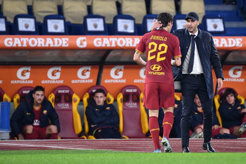zaniolo fonseca Roma vs Brescia - Serie A TIM 2019/2020
