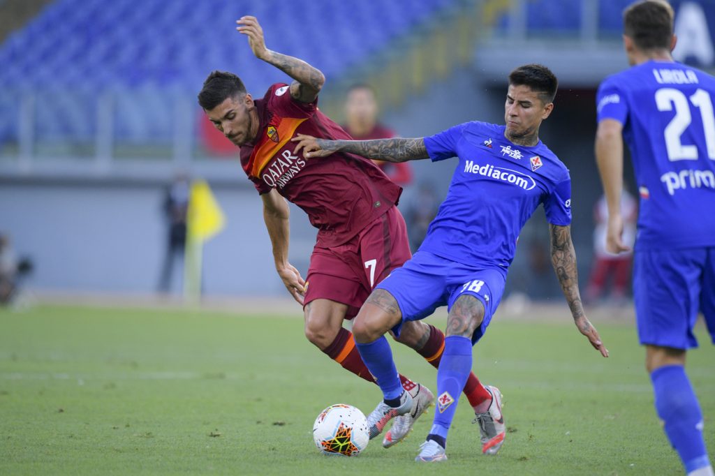 pellegrini pulgar Roma vs Fiorentina - Serie A TIM 2019/2020