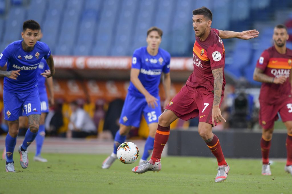 pellegrini Roma vs Fiorentina - Serie A TIM 2019/2020