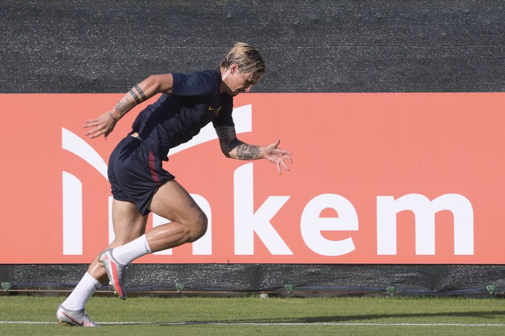 zaniolo AS Roma, sessione di allenamento a TrigoriaAS Roma, sessione di allenamento a Trigoria
