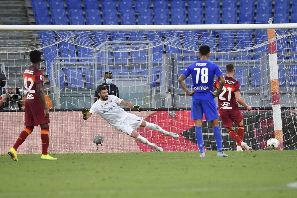 veretout Roma vs Fiorentina - Serie A TIM 2019/2020