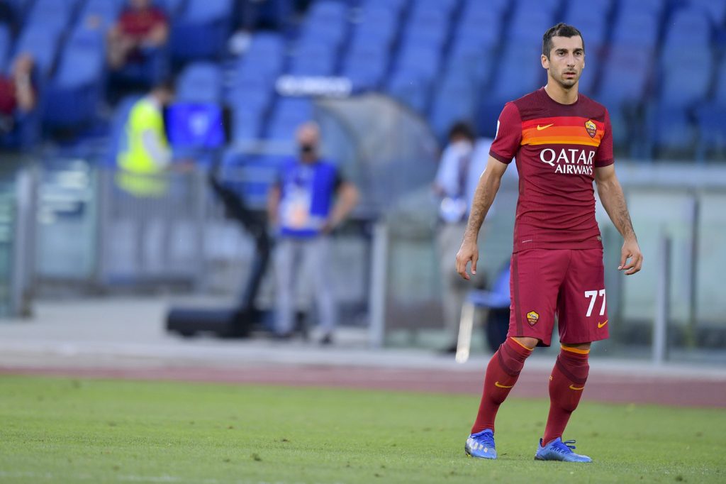 mkhitaryan Roma vs Fiorentina - Serie A TIM 2019/2020
