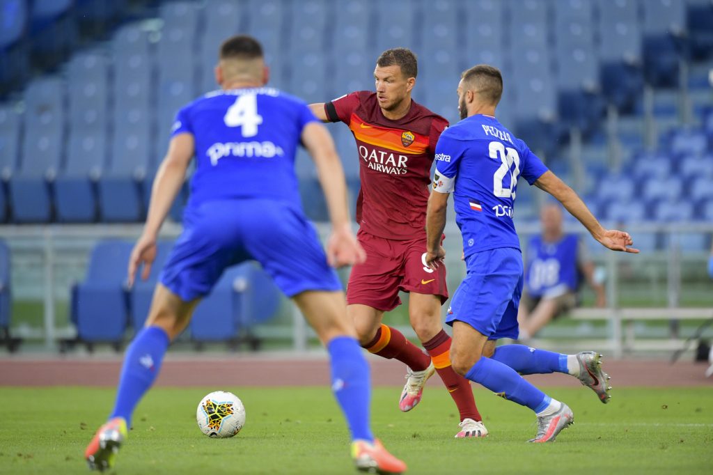 dzeko Roma vs Fiorentina - Serie A TIM 2019/2020