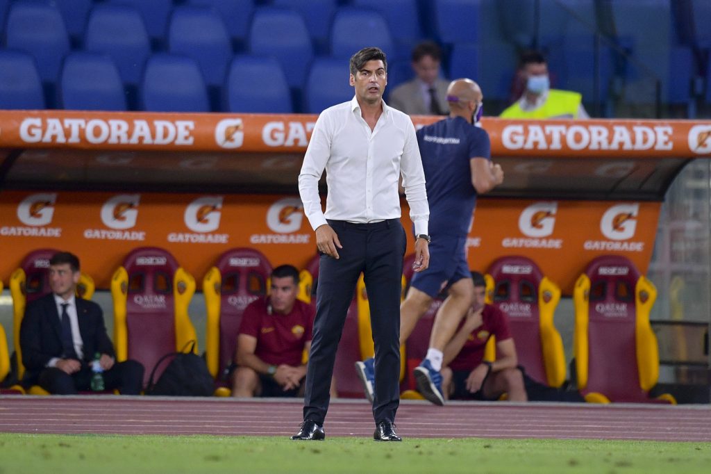 fonseca Roma vs Fiorentina - Serie A TIM 2019/2020