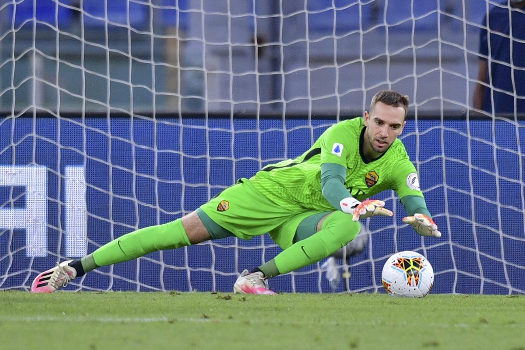pau lopez Roma vs Fiorentina - Serie A TIM 2019/2020