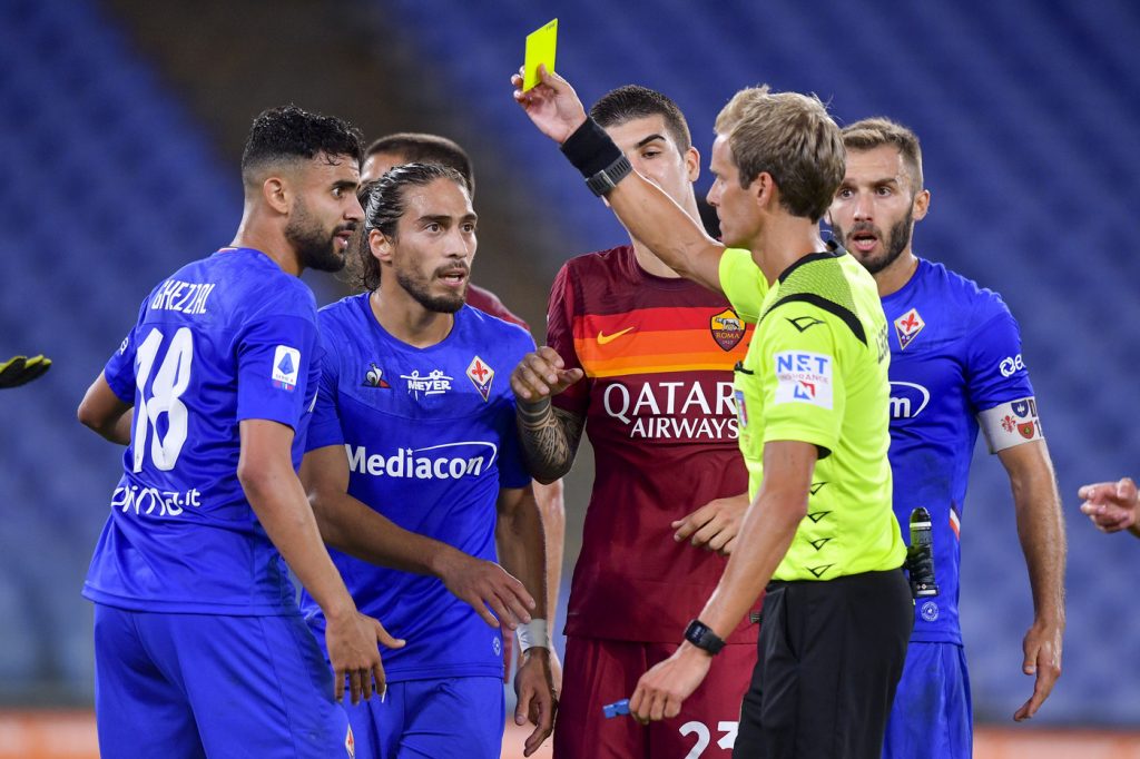 ghezzal chiffi Roma vs Fiorentina - Serie A TIM 2019/2020