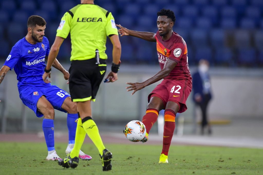 diawara cutrone Roma vs Fiorentina - Serie A TIM 2019/2020