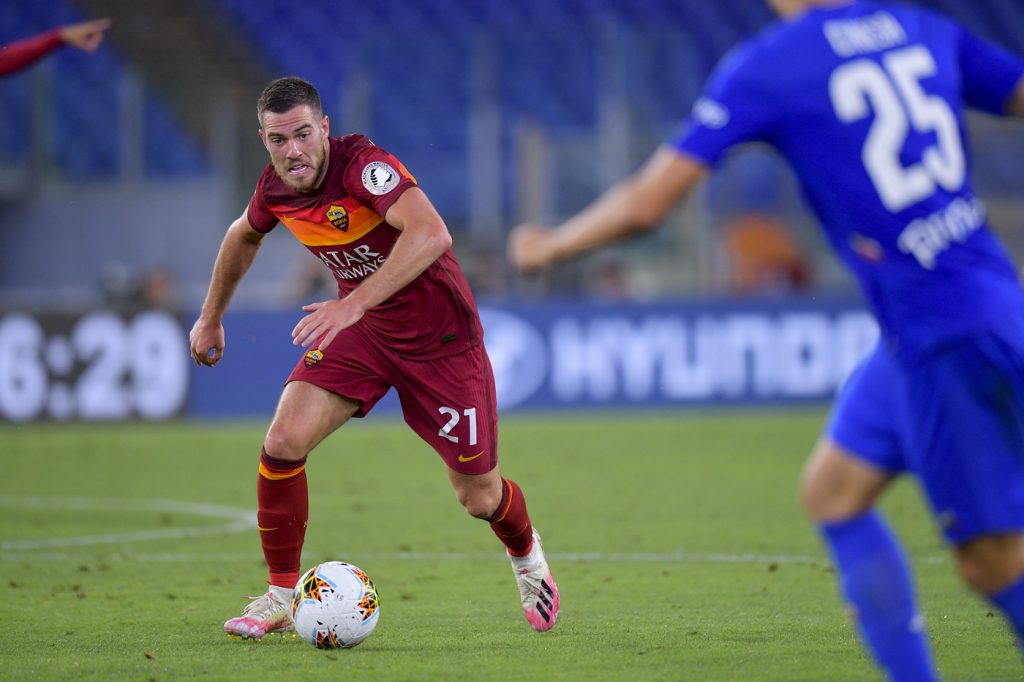 veretout Roma vs Fiorentina - Serie A TIM 2019/2020