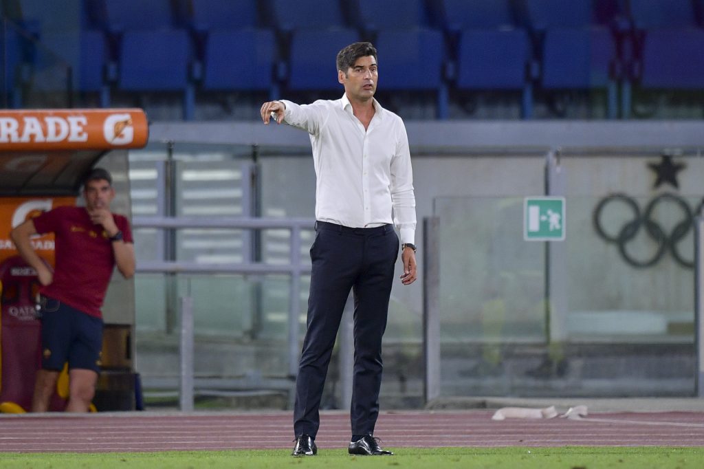 fonseca Roma vs Fiorentina - Serie A TIM 2019/2020