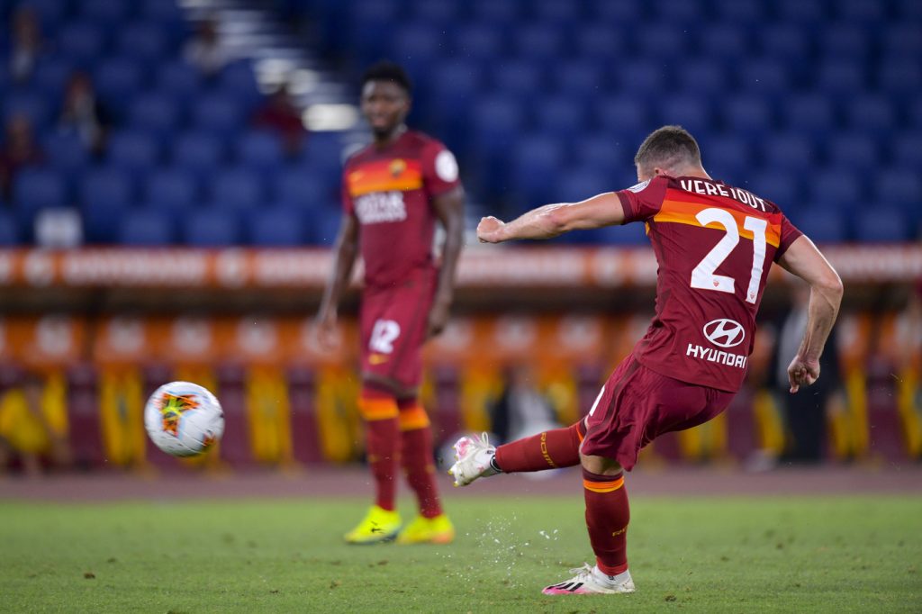 veretout Roma vs Fiorentina - Serie A TIM 2019/2020