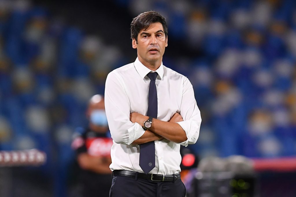 fonseca Napoli vs Roma - Serie A TIM 2019/2020