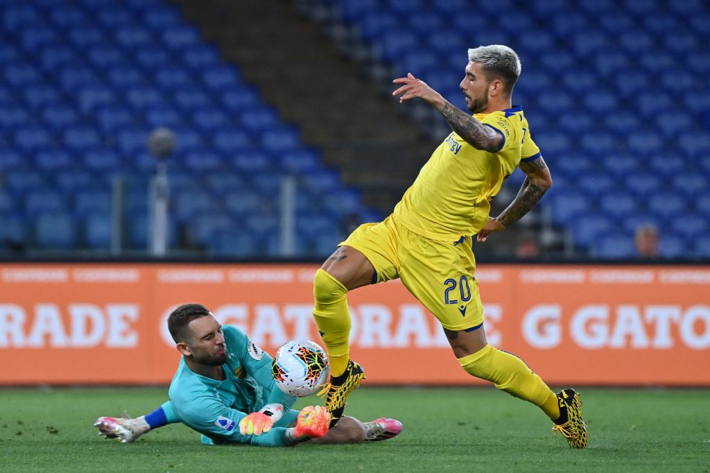 pau lopez zaccagni Roma vs Hellas Verona - Serie A TIM 2019/2020