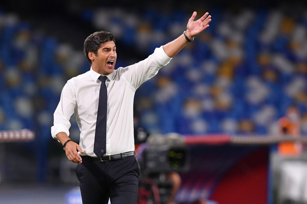 fonseca Napoli vs Roma - Serie A TIM 2019/2020