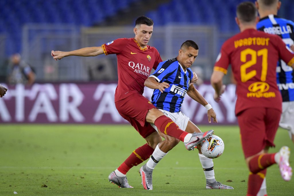 ibanez sanchez Roma vs Inter - Serie A TIM 2019/2020