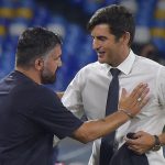 fonseca gattuso Napoli vs Roma - Serie A TIM 2019/2020