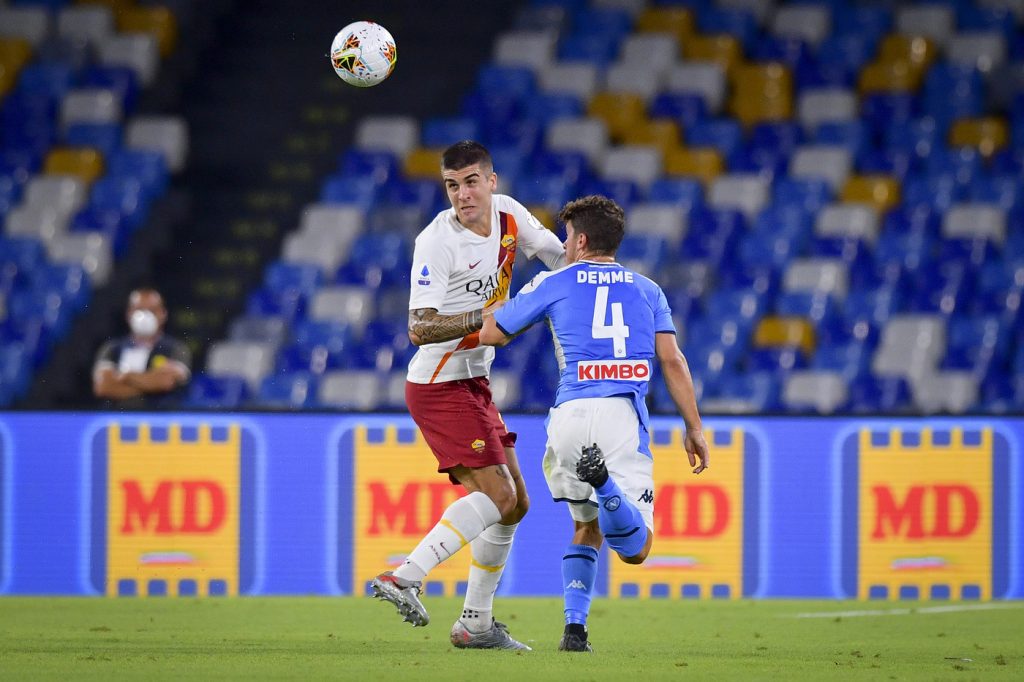 mancini Napoli vs Roma - Serie A TIM 2019/2020