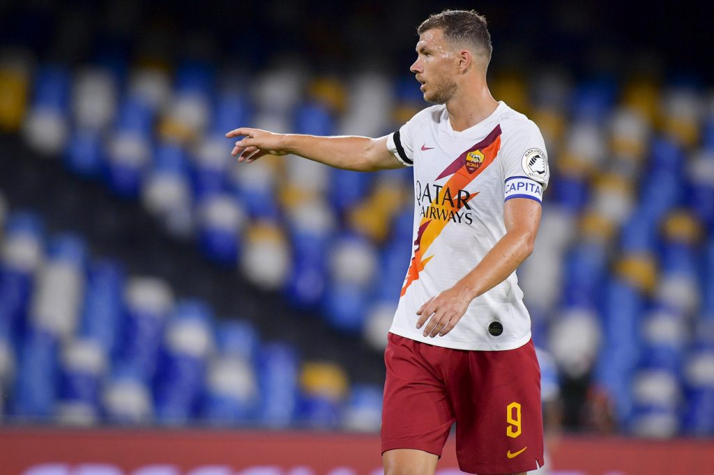 dzeko Napoli vs Roma - Serie A TIM 2019/2020