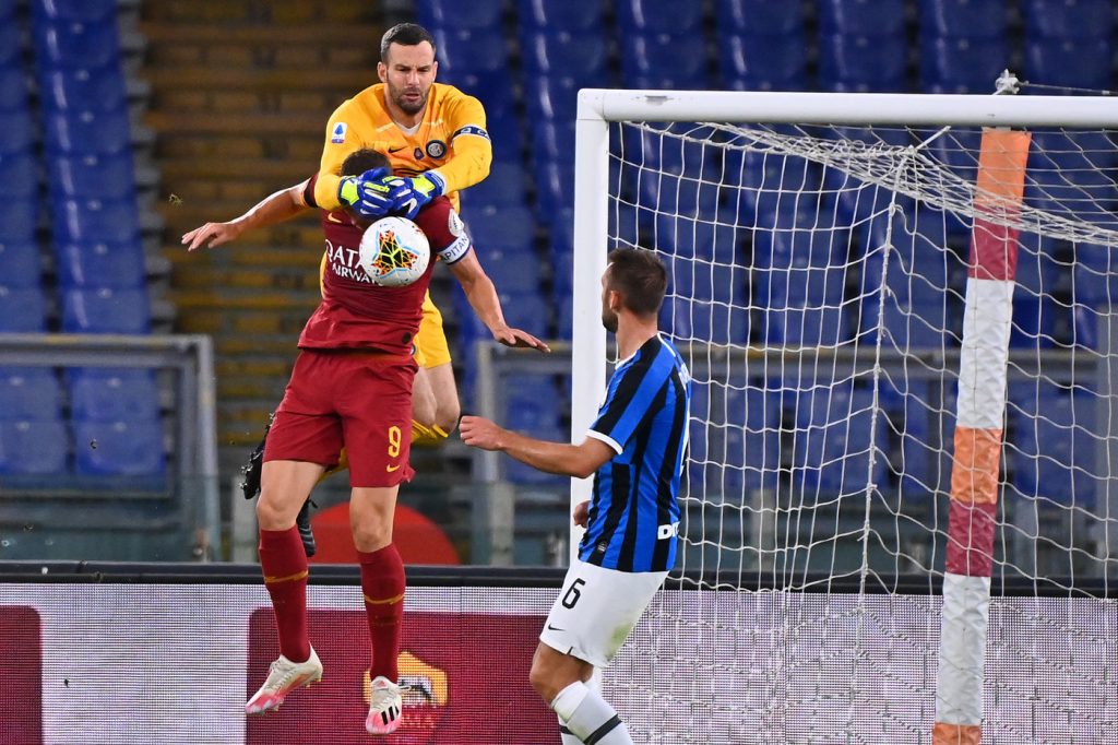 handanovic Roma vs Inter - Serie A TIM 2019/2020