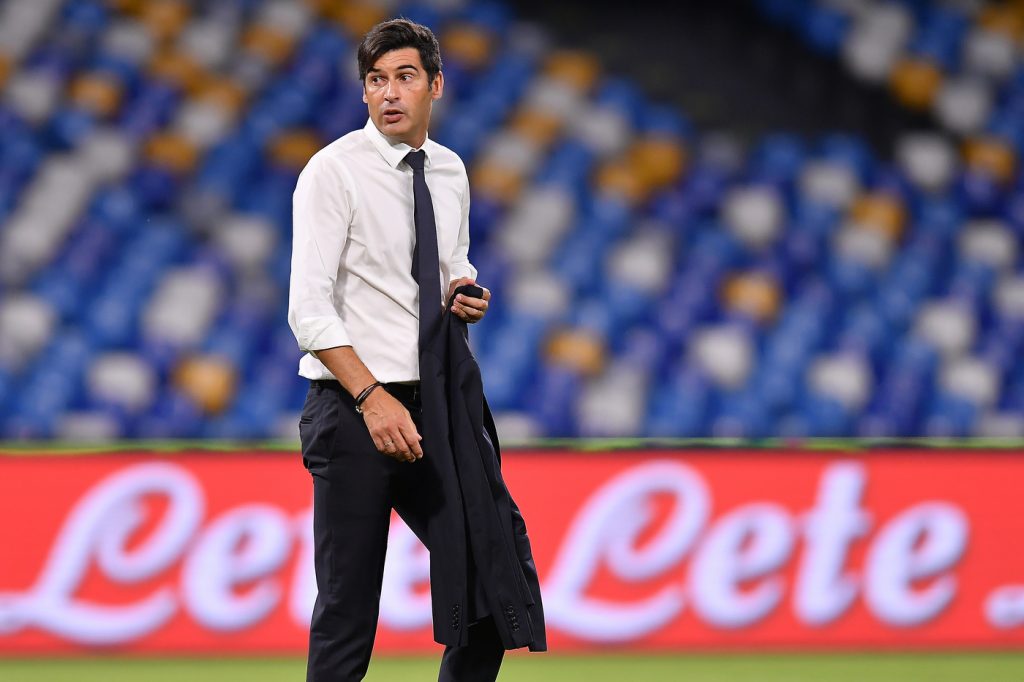 fonseca Napoli vs Roma - Serie A TIM 2019/2020