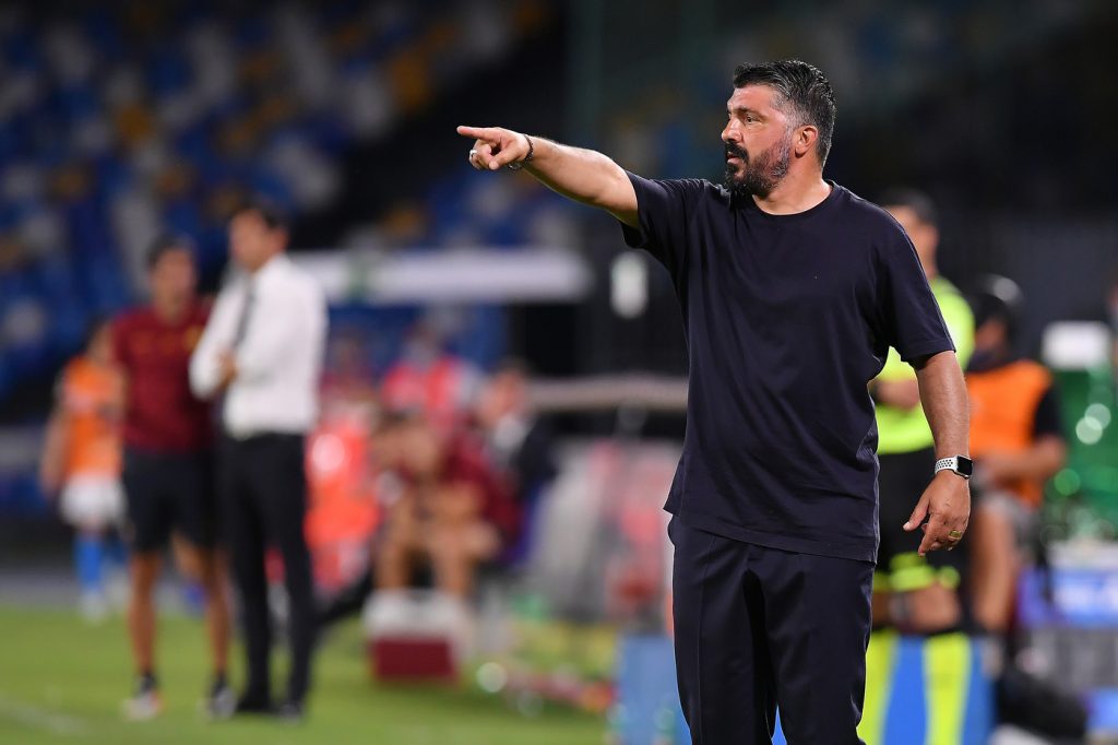 gattuso Napoli vs Roma - Serie A TIM 2019/2020