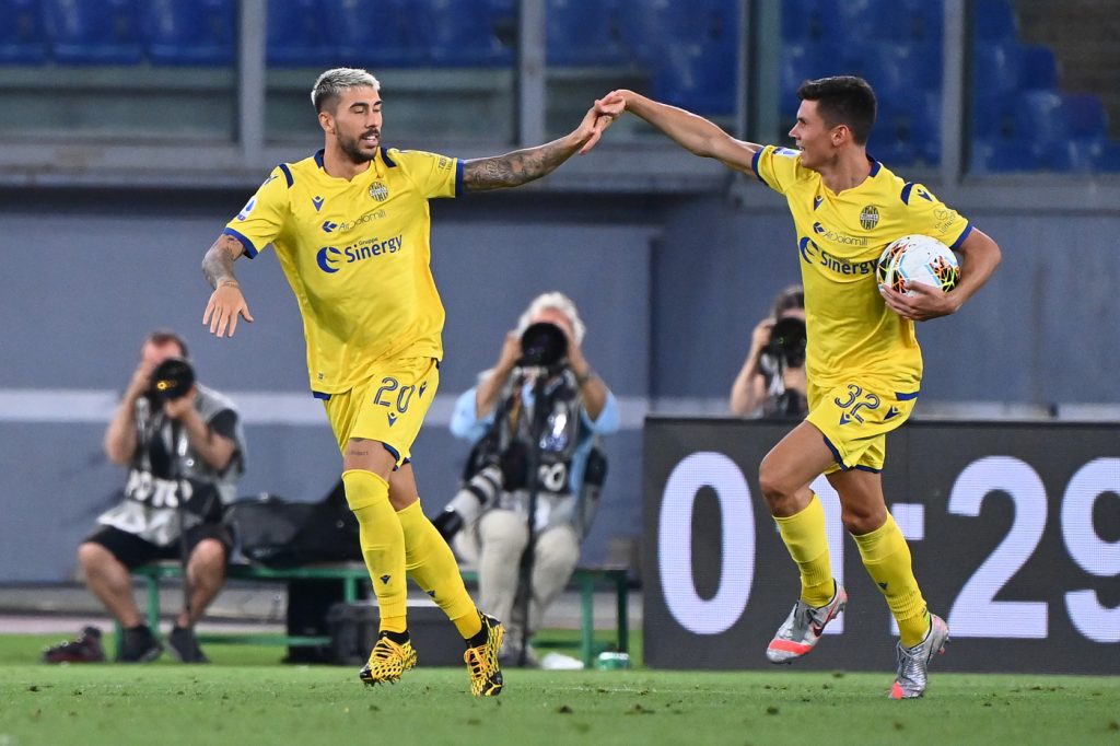 zaccagni pessina Roma vs Hellas Verona - Serie A TIM 2019/2020