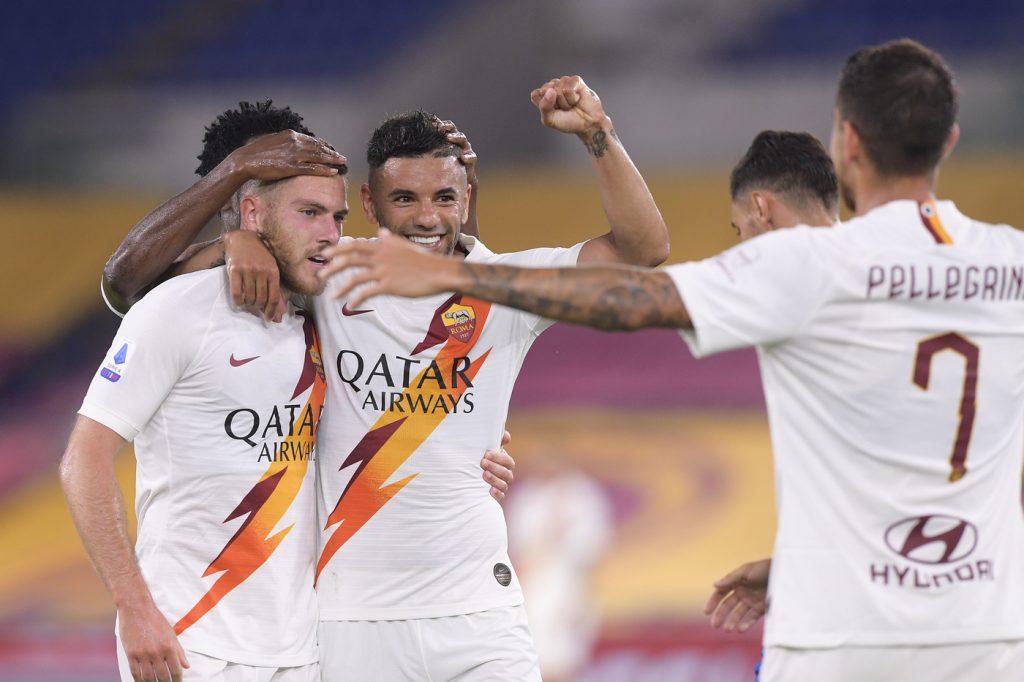 peres veretout Roma vs Parma - Serie A TIM 2019/2020Roma vs Parma - Serie A TIM 2019/2020