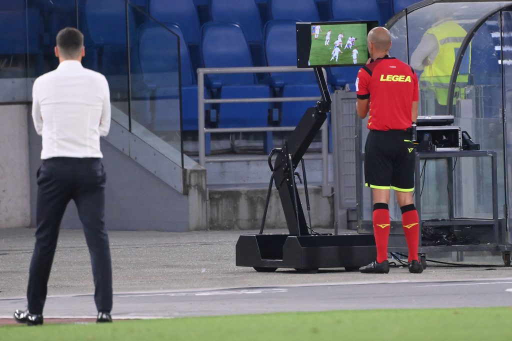 fabbri fonseca var Roma vs Parma - Serie A TIM 2019/2020