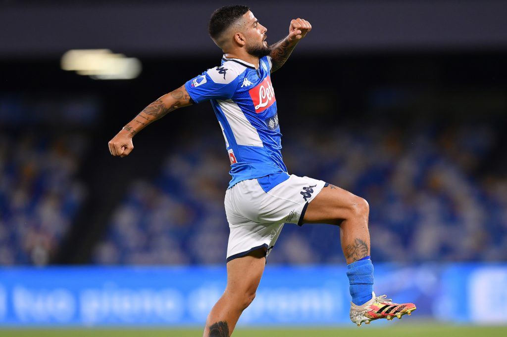insigne Napoli vs Roma - Serie A TIM 2019/2020
