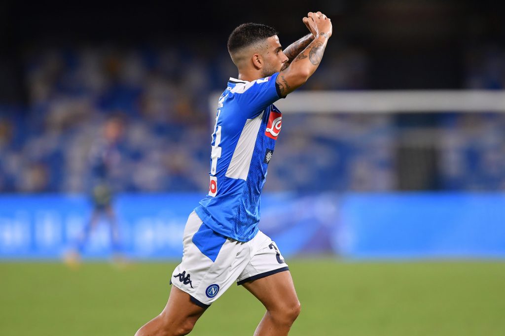 insigne Napoli vs Roma - Serie A TIM 2019/2020