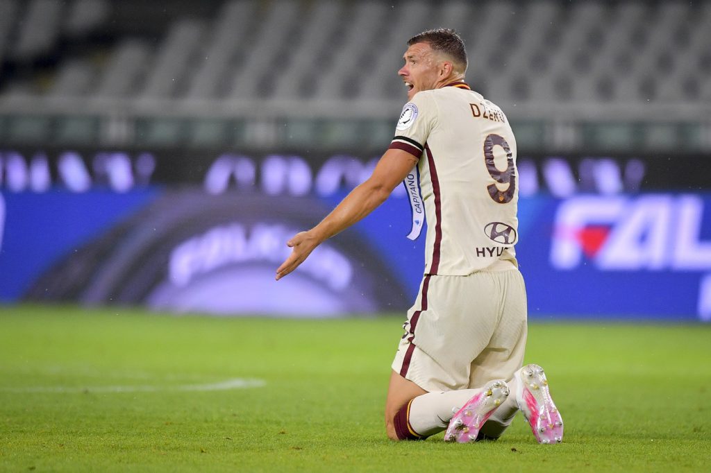 dzeko Torino vs Roma - Serie A TIM 2019/2020