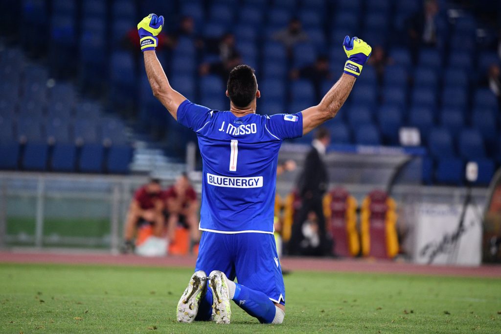 musso Roma vs Udinese - Serie A TIM 2019/2020