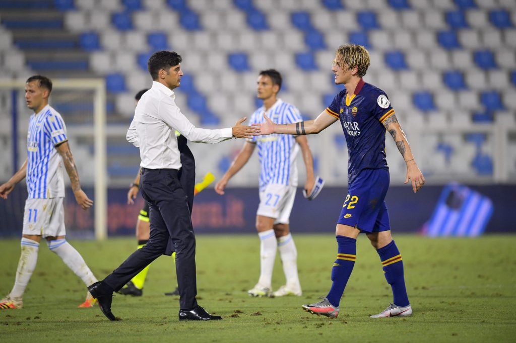 zaniolo fonseca Spal vs Roma - Serie A TIM 2019/2020