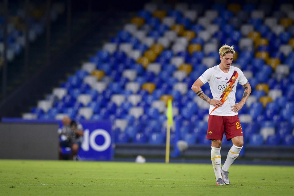 zaniolo Napoli vs Roma - Serie A TIM 2019/2020