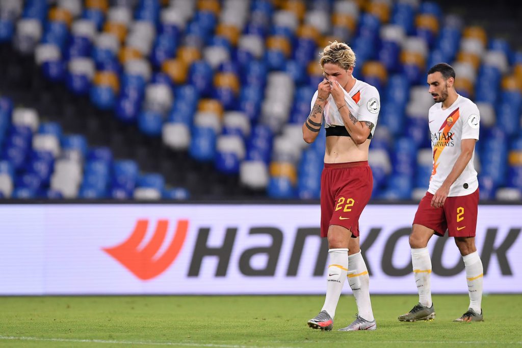 zaniolo Napoli vs Roma - Serie A TIM 2019/2020
