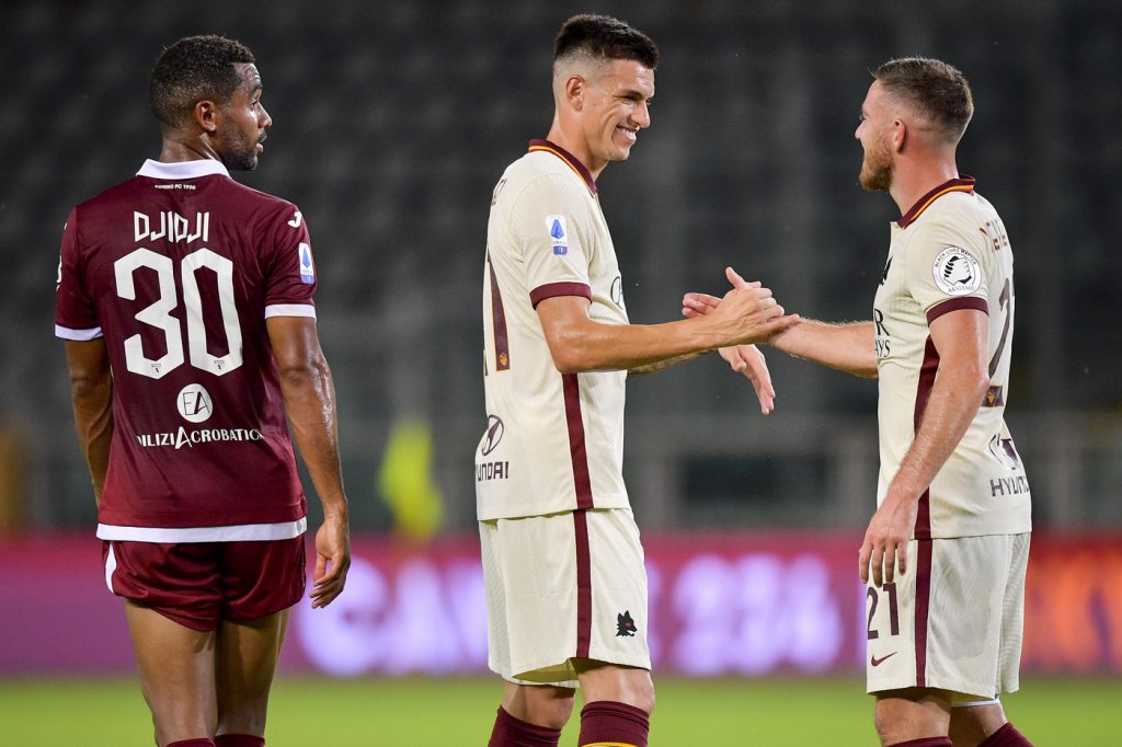 ibanez veretout Torino vs Roma - Serie A TIM 2019/2020