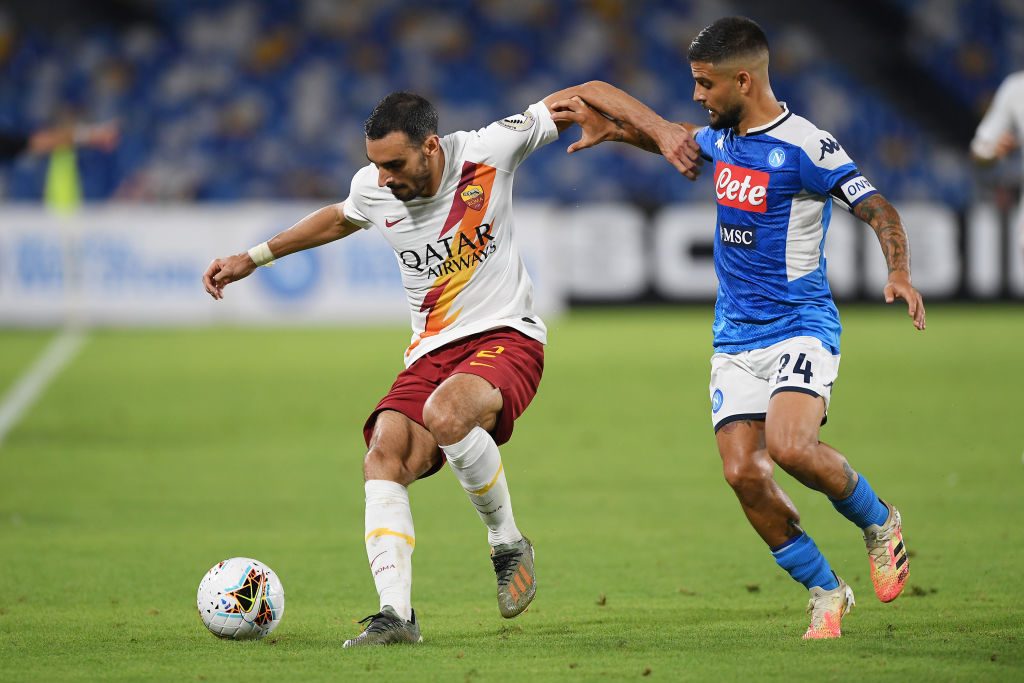 zappacosta SSC Napoli v AS Roma - Serie A