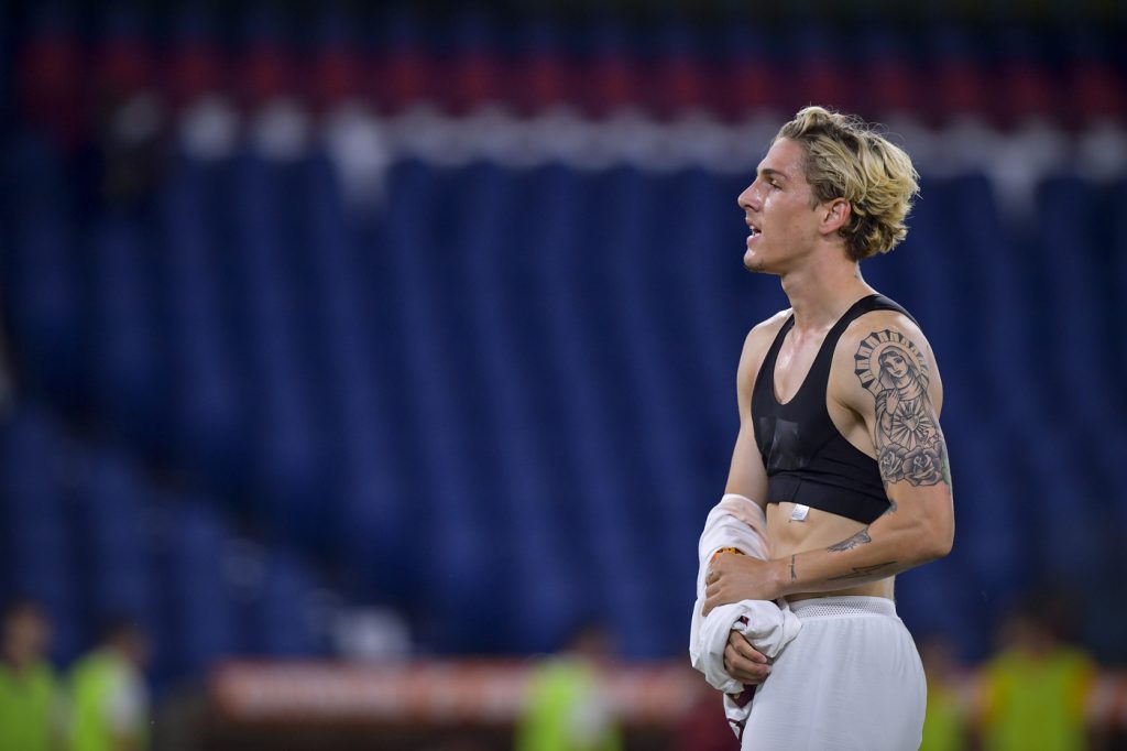 zaniolo Roma vs Parma - Serie A TIM 2019/2020Roma vs Parma - Serie A TIM 2019/2020