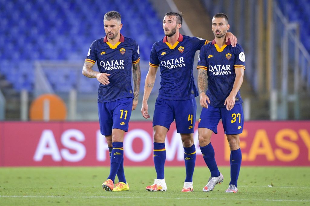 kolarov cristante spinazzola roma-verona-lp_11503839