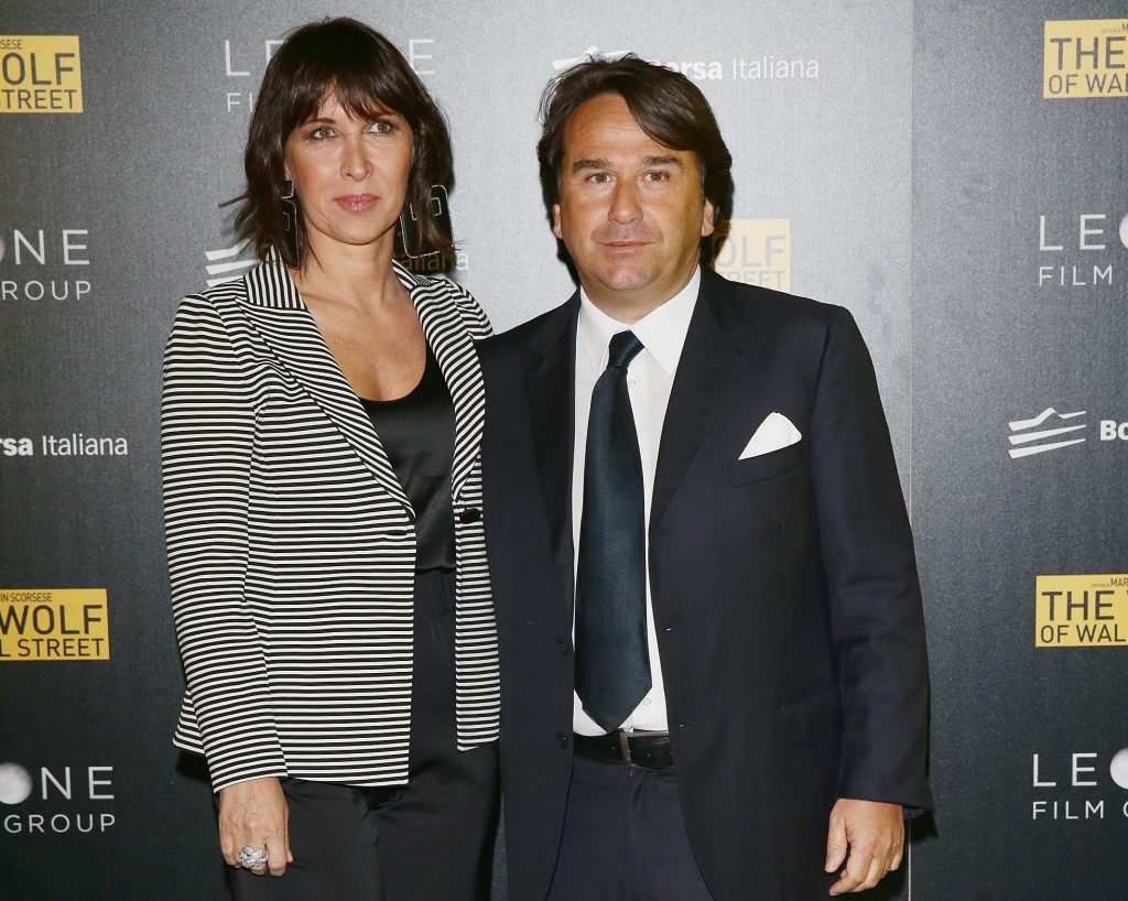 andrea leone raffaella 'The Wolf Of Wall Street' - Milan Premiere