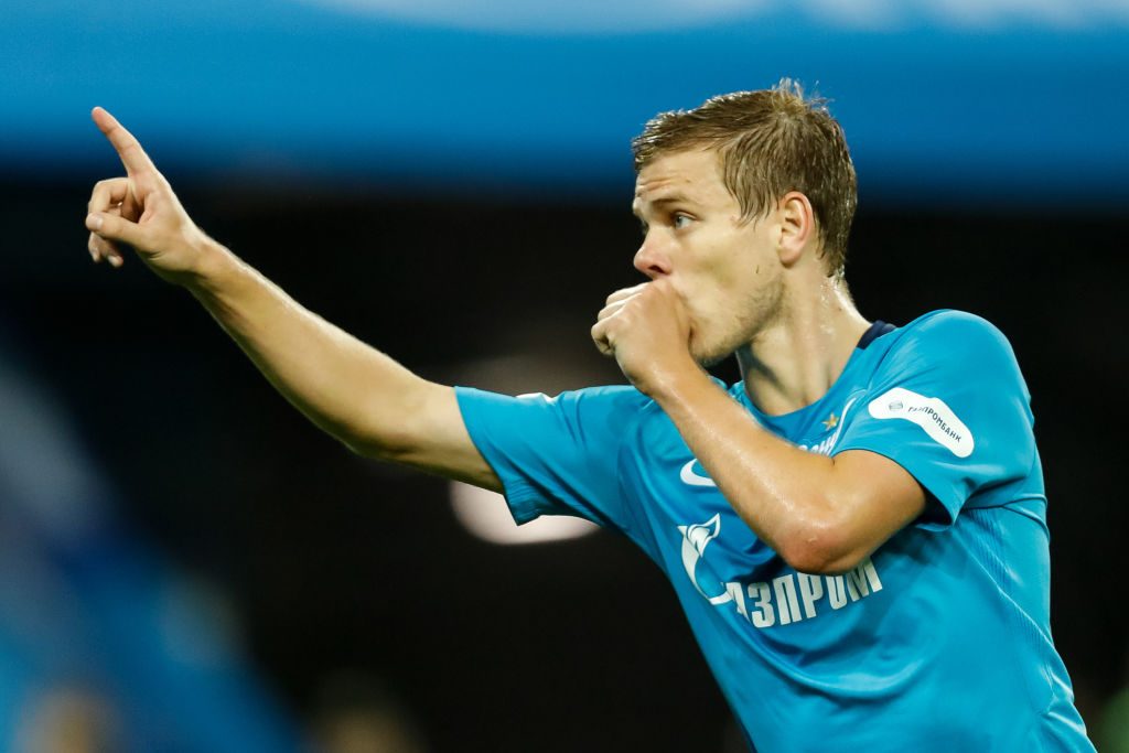 kokorin FC Zenit Saint Petersburg vs FC Ufa - Russian Premier League