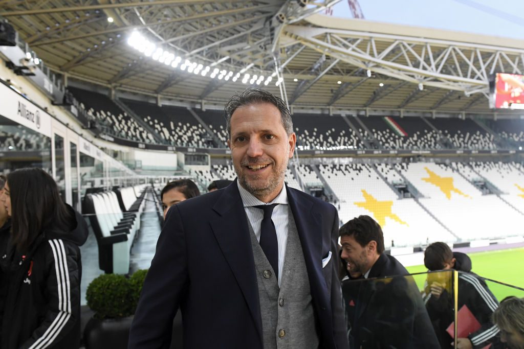 paratici Juventus Youth Sector Xmas Event